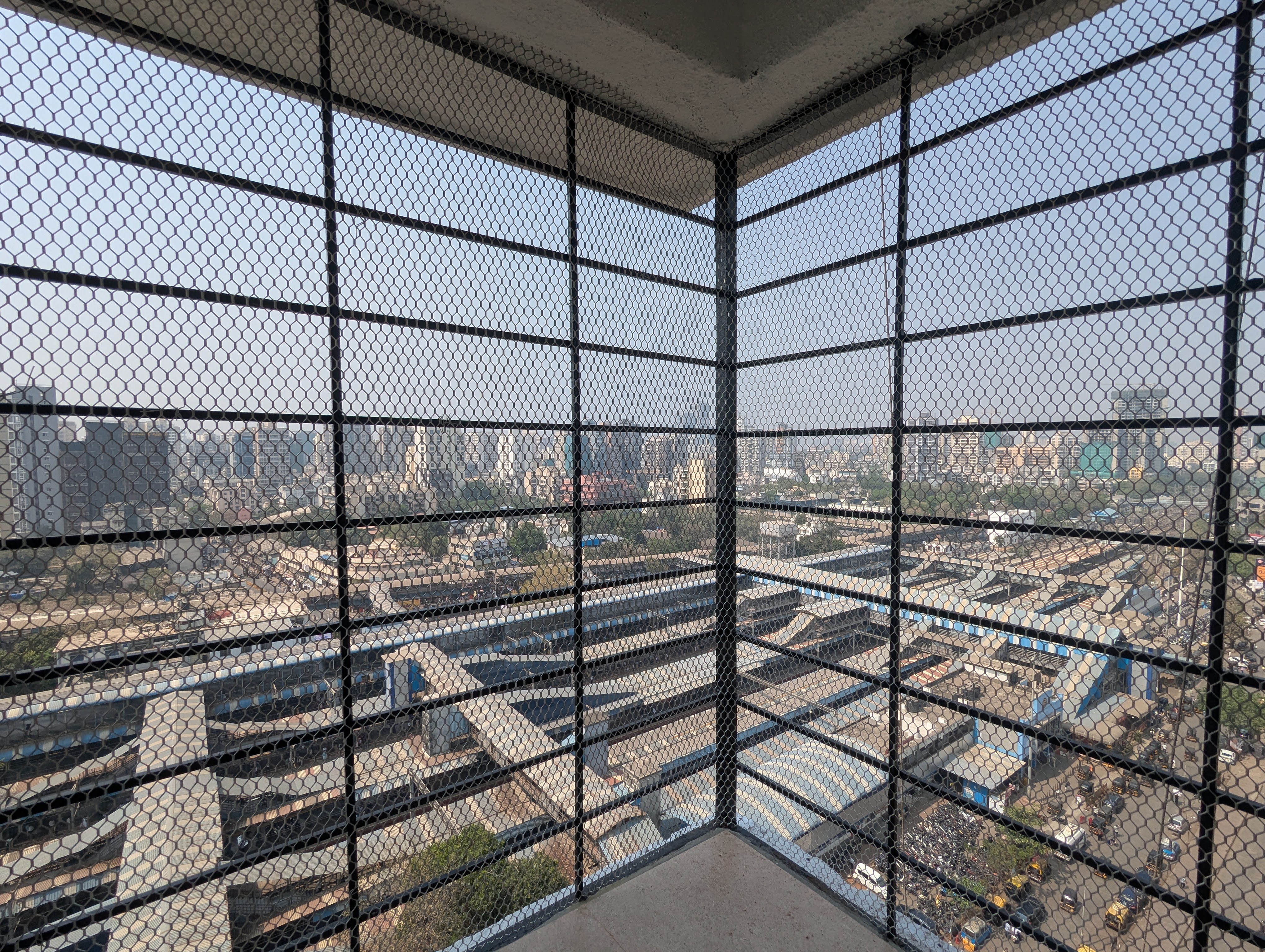 SkyWork Corner View of Borivali from High Floor